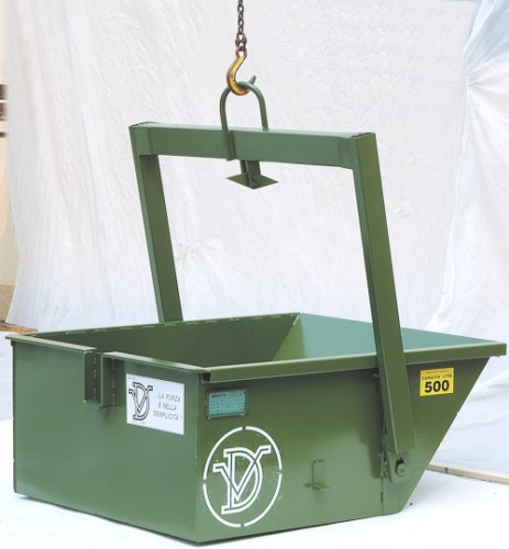 Contenitore multiuso autoscaricante Contenitore multiuso autoscaricante