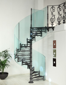 Scale in ghisa e vetro Scale in ghisa e vetro