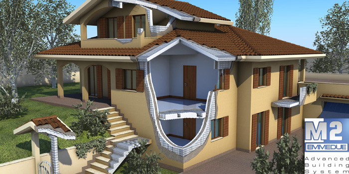 Il sistema costruttivo antisismico EMMEDUE Il sistema costruttivo antisismico EMMEDUE