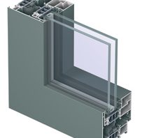 Sistema per porte e finestre CS 77