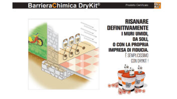 Drykit®System Tecnored: un sistema brevettato per il risanamento delle opere murarie