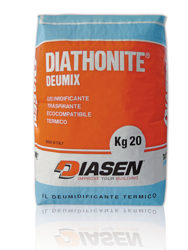 Diathonite Deumix - L'intonaco deumidificante