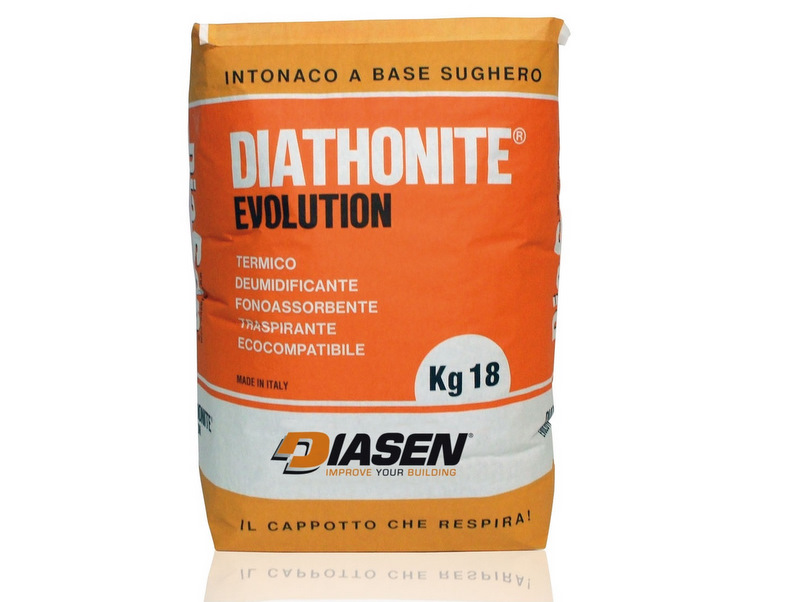 Diathonite Evolution - L'intonaco di Sughero