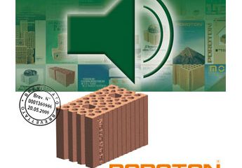 Blocchi in laterizio Poroton fonoisolanti