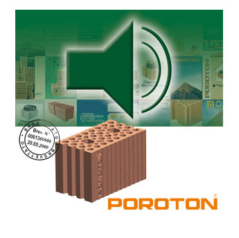Blocchi in laterizio Poroton fonoisolanti Blocchi in laterizio Poroton fonoisolanti