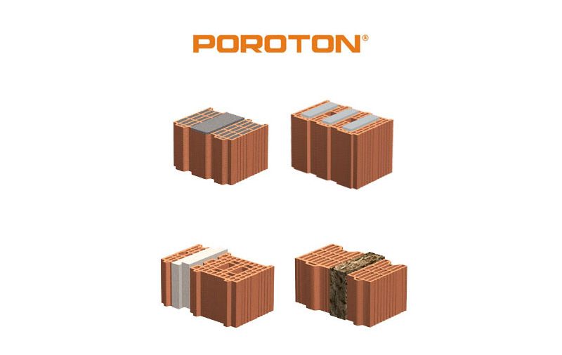 Blocchi Poroton con isolante integrato o accoppiato Blocchi Poroton con isolante integrato o accoppiato