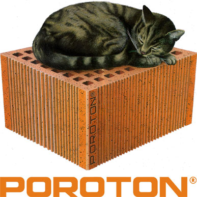 Laterizi alleggeriti in Poroton Laterizi alleggeriti in Poroton