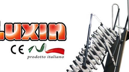 Scala soffietto manuale modello Starlux Elegant soppalco