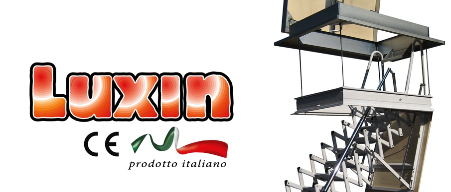 Scala soffietto manuale modello Starlux Elegant terrazzo