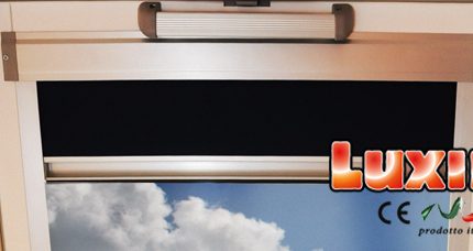 Tenda interna con guide elettrica