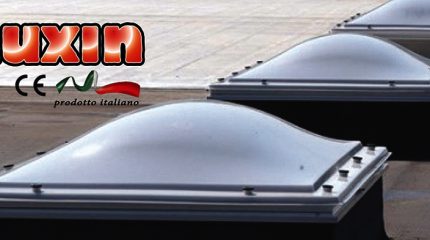 Cupola monolux serie quadrata modello LQ