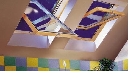 FAELUX - Finestra mod. BA - apertura a bilico