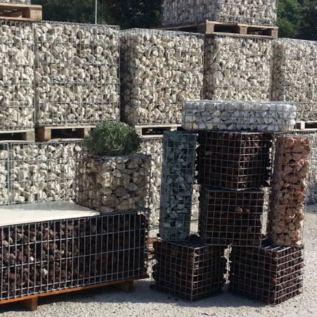 Gabbioni per arredo giardino Gabbioni per arredo giardino