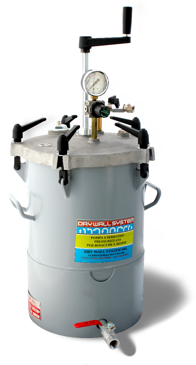 Pompa a Serbatoio a pressione per iniettare Boiacche