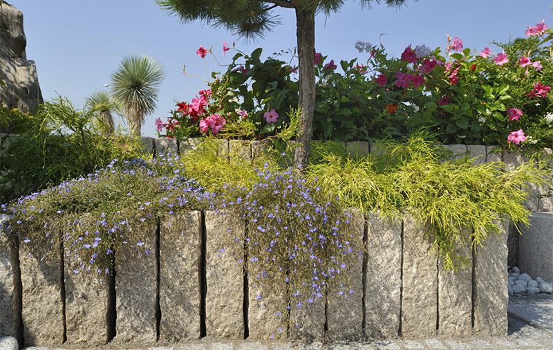 Palizzate in pietra naturale Palizzate in pietra naturale