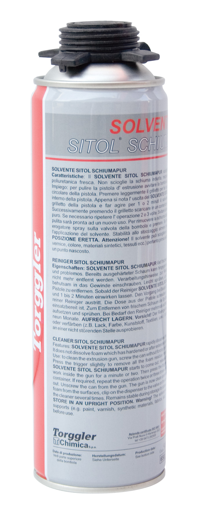 Solvente per Sitol Schiumapur