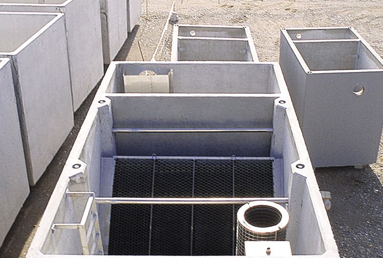 Disoleatori Statici a Pacco Lamellare Disoleatori Statici a Pacco Lamellare