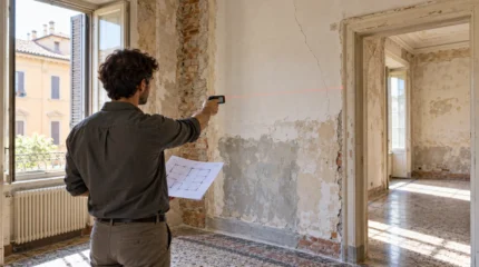 Analisi dell’edificio: documenti, rilievo e indagini