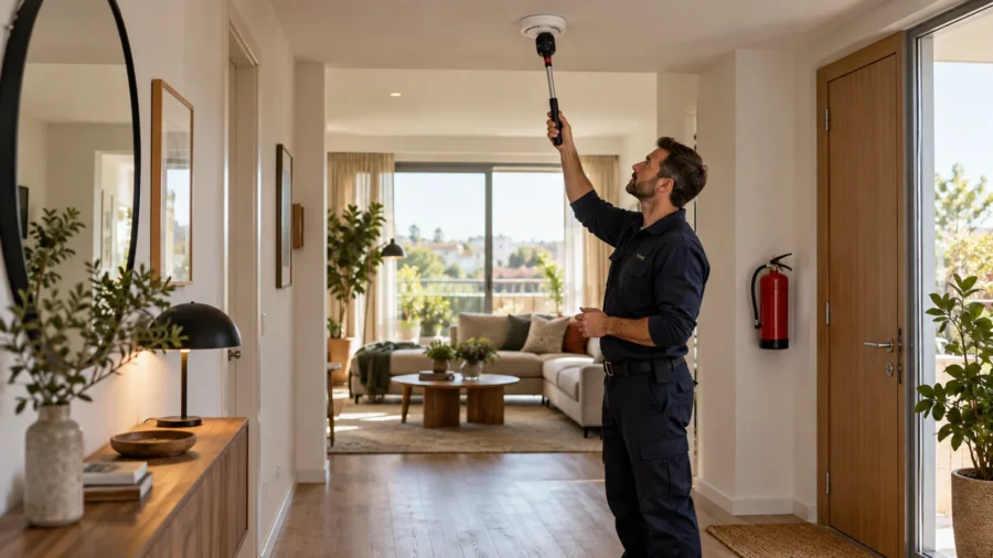 Impianto antincendio domestico: rilevatori, estintori e sistemi fissi