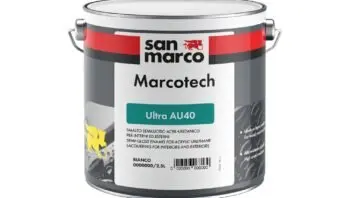 MARCOTECH ULTRA AU40: Smalto semilucido all’acqua ad alta resistenza per interni ed esterni