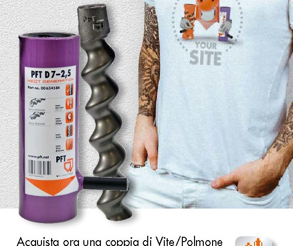 PFT D7-2,5 NEXT GENERATION_LA TUA FORZA IN CANTIERE PFT D7-2,5 NEXT GENERATION_LA TUA FORZA IN CANTIERE