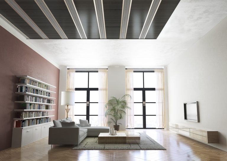 ATH PEGASO – riscaldamento per controsoffitto: in cartongesso o in legno