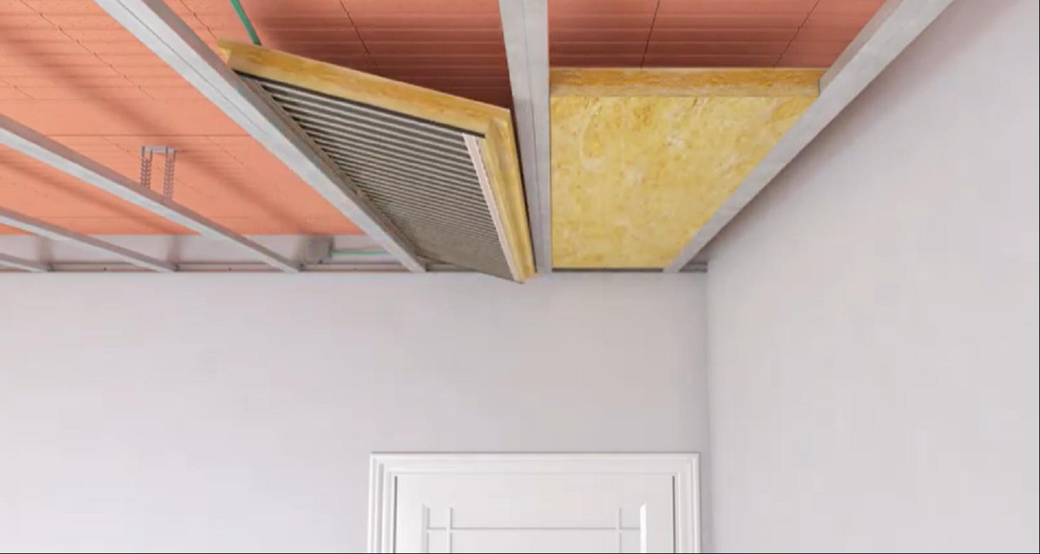 ATH ORIONE - Pannello isolato per riscaldamento a soffitto