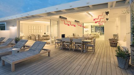 ATH TERRACE HEATER - radiatore elettrico per esterni