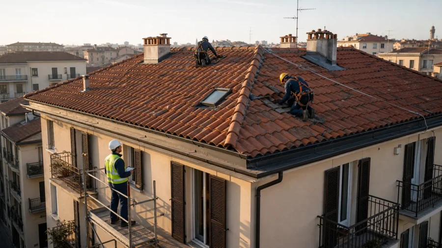 Tetto condominiale: proprietà, infiltrazioni, manutenzione e spese