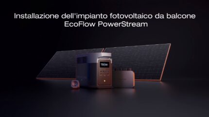 EcoFlow PowerStream: l'innovativo fotovoltaico da balcone con accumulo