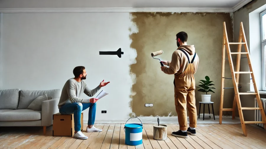 Fine contratto affitto: quando la tinteggiatura spetta all’inquilino?