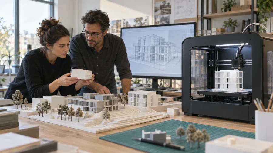 Stampanti 3D per architetti, geometri e studi tecnici: tipologie e quale scegliere