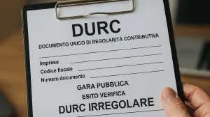 DURC irregolare: basta per essere esclusi da una gara pubblica?