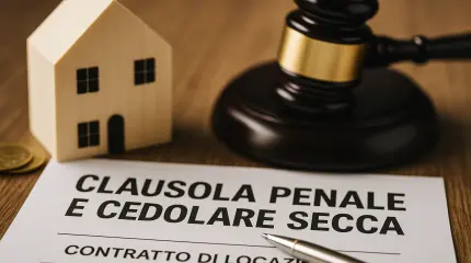 Contratto di affitto: come si tassa la clausola penale con cedolare secca