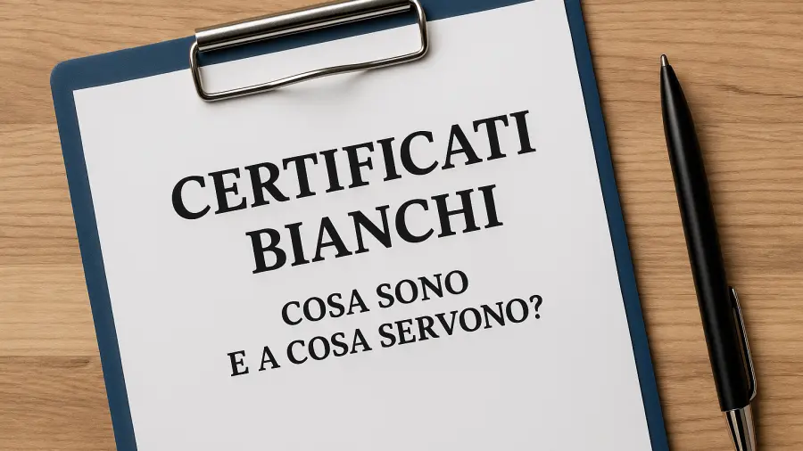 Certificati bianchi: cosa sono e a cosa servono?