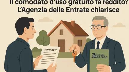 Comodato d’uso gratuito: chi deve dichiarare il reddito dell’immobile?