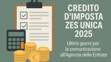 Ultimi giorni per accedere al credito d’imposta ZES: come fare