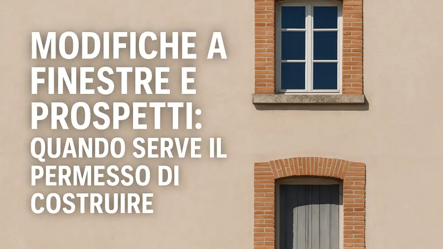 Ampliamento finestre e permesso di costruire: cosa sapere prima di iniziare