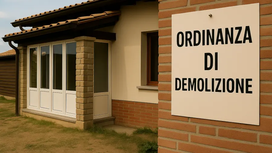 Demolizione ordinata anche al non proprietario: non importa chi le fa, ma chi può rimuoverle