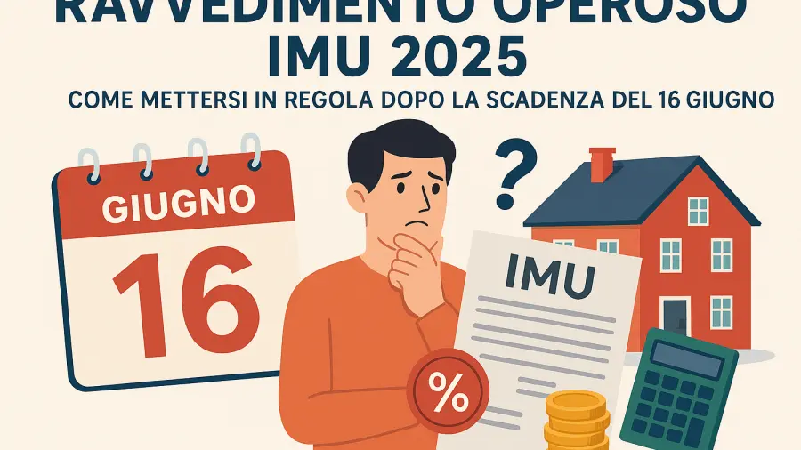 IMU 2025: cosa fare se hai saltato la scadenza del 16 giugno?