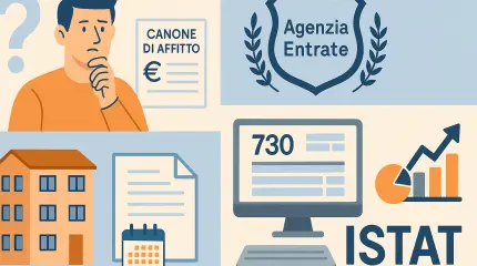 Affitto senza cedolare secca: come funziona l’adeguamento Istat nel 730