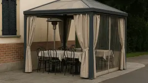 Gazebo e edilizia libera: quando serve la SCIA? attenzione alle sanzioni