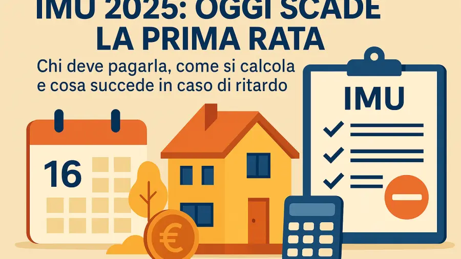 IMU 2025: oggi il termine per la prima rata, guida completa