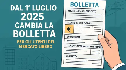 Dal 1° luglio cambia la bolletta di luce e gas: arriva lo “scontrino dell’energia”