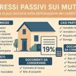 Come detrarre gli interessi del mutuo: guida completa ed aggiornata