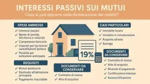 Come detrarre gli interessi del mutuo: guida completa ed aggiornata
