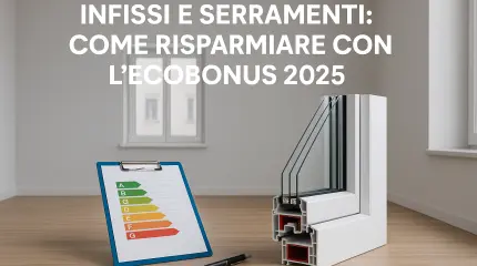 Sostituzione serramenti: ecco quando è detraibile con l’Ecobonus
