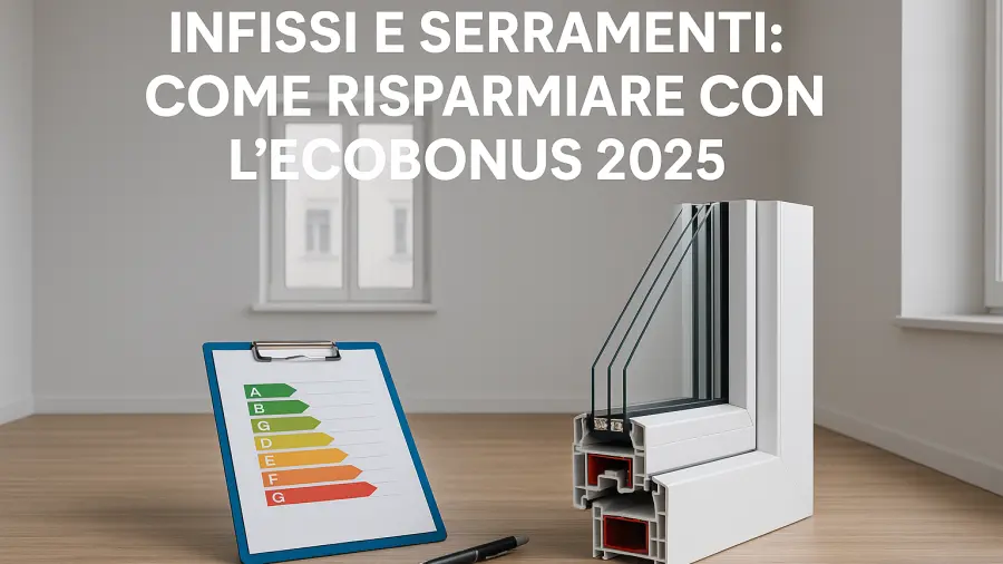 Sostituzione serramenti: ecco quando è detraibile con l’Ecobonus