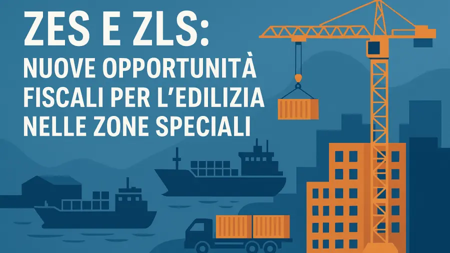 Bonus edilizi 2026: come ottenere i crediti d’imposta per costruire in ZES e ZLS