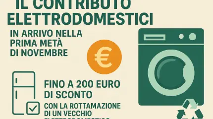 Bonus elettrodomestici: al via a Novembre, come funziona il contributo di 200 euro